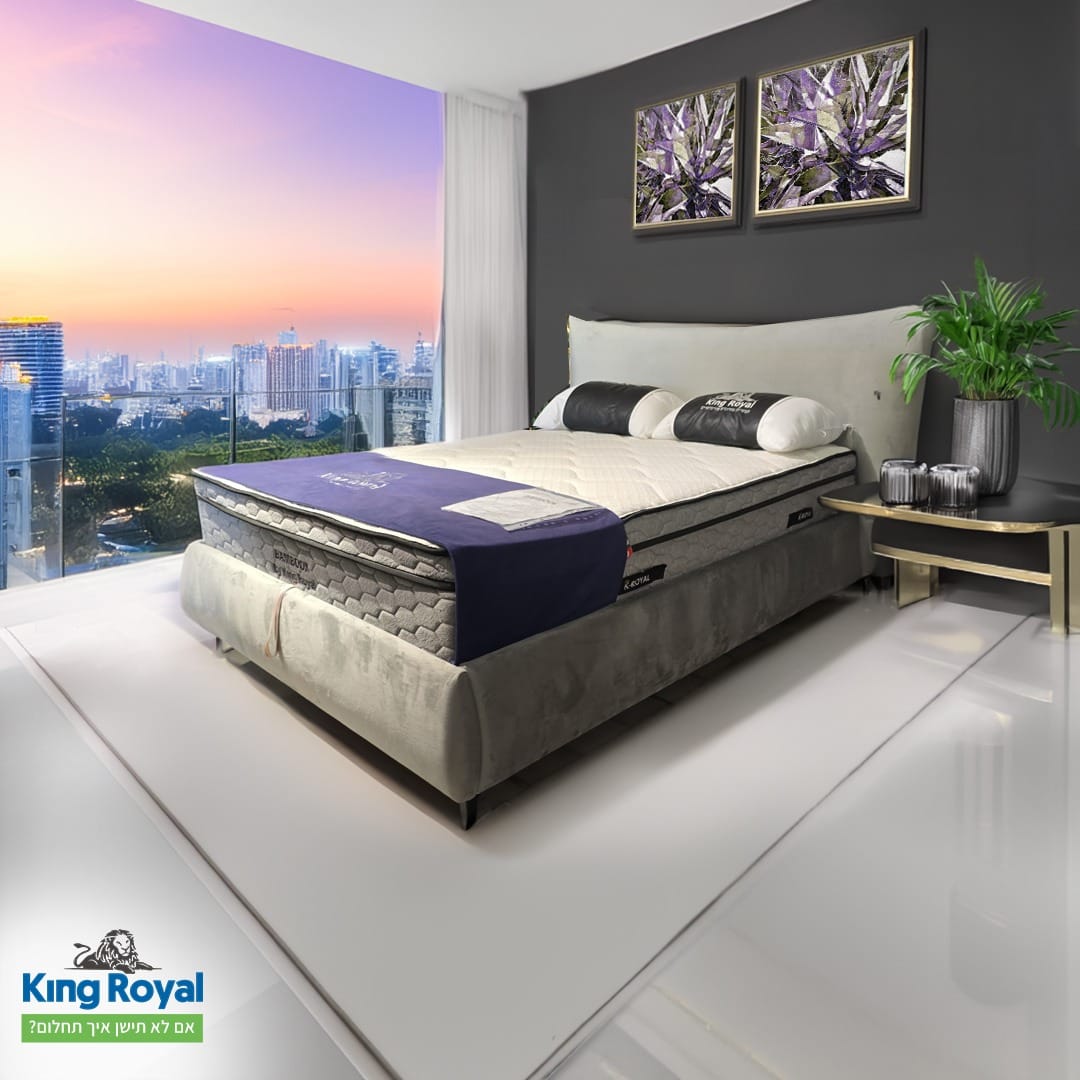 מיטה מעוצבת דגם לוקה