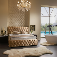 מיטת מעצבים דאבל קפיטונאז׳