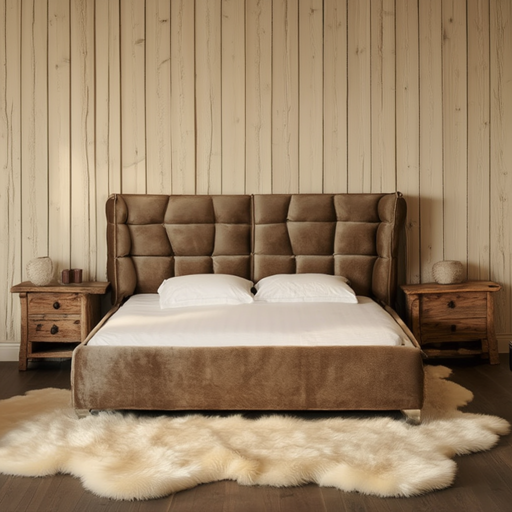 מיטה מעוצבת דגם אסיה