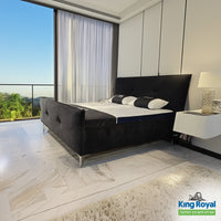 מיטת מעצבים דאבל חזית גבוהה